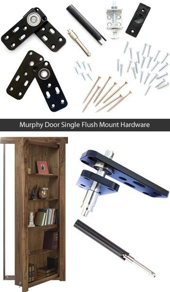 Murphy Door Bookcase Door Kits – Decluttered Now! Dold Dörr, Door Remodel, Hidden Door Bookcase, Bookshelf Door, Murphy Door, Door Aesthetic, Black Barndominium, Door Bookcase, Bookcase Door