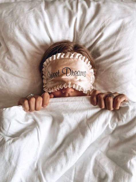 Bedroom Ideas: 5 Ways To Create A Conducive Sleeping Condition Sleeping Person Photography, Sleeping Mask Aesthetic, Sleeping Photoshoot, Sleep Mask Aesthetic, Sleep Photoshoot, Sleeping Photography, Calming Bedroom Ideas, Sleep Photography, Bed Photography