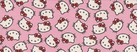 2048 X 1152 Banner Youtube, Tweeter Cover Photo, Hello Kitty Cover Photo, Cutesy Wallpaper, Hello Kitty Banner, Shortcake Aesthetic, Disc Banner, Long Background, Twitter Banners