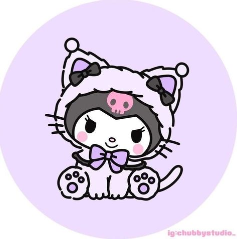 Kuromi Cute Sticker, Kuromi Clipart, Kuromi Aesthetic Stickers, Kuromi Art, Stickers Kuromi, Kuromi Sticker, Kuromi Icon, Kuromi Aesthetic, Cute Kuromi