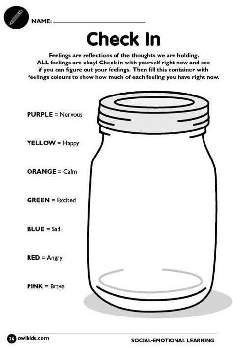 Pin on Brownie Stuff Mental Therapy Activities, Feelings Jar Activity, Sel Activities For Teachers, Art Therapy Ideas For Children, Social Work Activities For Kids, Psychology Club Activities, Social Awareness Activities For Kids, Children Mental Health Activities, Art Therapy Activities For Kids Emotions