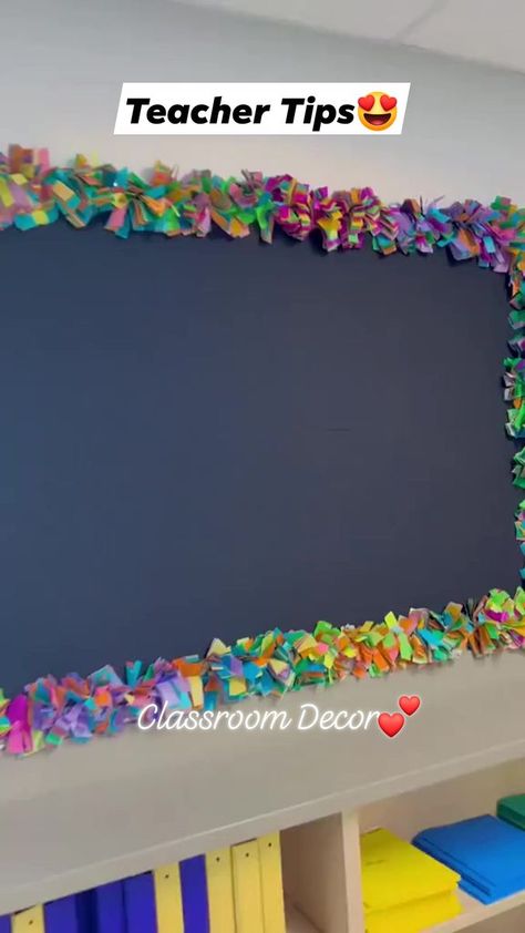 Sensory Bulletin Board Ideas, Bulletin Board Borders Creative, Bulletin Border Ideas, Diy Bulletin Board Border, Bulletin Board Border Ideas, Bulletin Boarders, Office Bulletin Board Ideas, Cafeteria Decorations, School Cafeteria Decorations