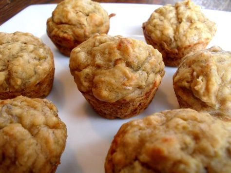 Honey Banana Peanut Butter Bites Muffins For Dogs, Banana Peanut Butter Bites, Cherry Oatmeal Cookies, Cherry Oatmeal, Keto Blueberry Muffins, Butter Bites, Banana Treats, Peanut Butter Muffins, Peanut Butter Banana Muffins