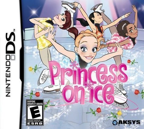 Check out the new review of Princess on Ice for DS! Kawaii Printables, Retro Games Poster, Gameboy Games, Kawaii Games, Nintendo Ds Games, Ds Games, Im Falling In Love, Game Themes, Glitter Graphics