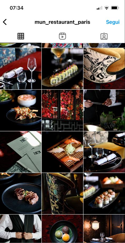 Restaurant Feed Ideas, Fine Dining Instagram Feed, Restaurant Ig Feed, Cocktail Bar Instagram Feed, Restaurant Instagram Ideas, Bar Instagram Feed, Restaurant Instagram Feed, Restaurant Social Media Ideas, Fine Dining Photography