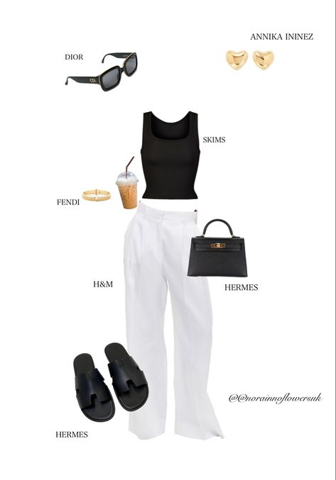 Esthetician Outfit Ideas, Cool Spring Day Outfit, Tshirt Casual Outfit, White Pant, Wardrobe Outfits, Casual Chic Outfit, Closet Fashion, Mode Inspo, Casual Work