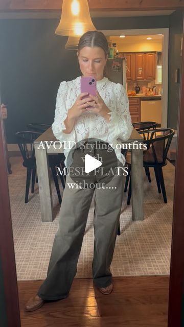 Trudy Lynn Linton on Instagram: "Avoid styling outfits with mesh flats without:

💫 having fun with your outfit. Mesh flats are something totally new for me so I am having fun incorporating them in my every day style! Add them to skirts or jeans, even dressy workwear! 

💫 embrace their comfort! They look trendy and elevated but are soooo comfortable! I love wearing them with everyday outfits for that reason! They make an outfit more styled than sandals or plain boots but are just as comfortable, if not more! 

💫 splurge on a good pair— they have been on my feet for the past 2 weeks with pretty much every outfit, you will definitely get use out of them! This pair is so well made, the structure of the shoe is great and they still look new! 

#meshflats #whattowear #grwm #styletips #fashion Mesh Shoes Outfit, Mesh Flats Outfit, Make An Outfit, Styling Outfits, Mesh Flats, Flats Outfit, Sandals Outfit, Pretty Much, Having Fun