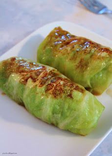 Jo and Sue: Keto Asian Inspired Cabbage Rolls With Dipping Sauce Keto Potstickers Cabbage, Cabbage Rolls Keto Low Carb, Cabbage Rolls Asian Style, Fried Cabbage Rolls, Keto Cabbage Rolls Recipe, Cabbage Rolls Sauce Recipe, Keto Pot Stickers Cabbage, Crispy Asian Cabbage Rolls, Keto Cabbage Rolls