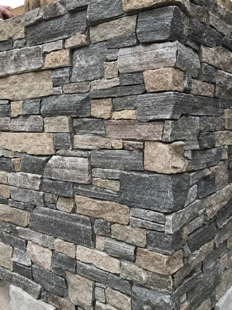 We have 2 options for real stone veneer panels: Cambridge Blend and Greenfield Gray. Both are natural stone panels for interior and exterior installation. Stone veneer panels can be ordered ... Read more The post Which Stone Veneers Come In Panels? appeared first on Stoneyard®. Exterior Rock Siding, Stone Panels Exterior, Faux Stone Sheets, Stone Veneer Exterior, Stacked Stone Panels, Stone Veneer Siding, Faux Stone Siding, Real Stone Veneer, Stone Veneer Panels