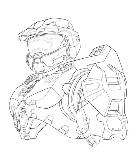 Matt JV. on Instagram: “Thursday needs to hurry tf up... but also take your time cuz i don’t wanna see master chief sprint - - - - -  #MyArt #MyArtwork #Art…” Halo Art Concept, Master Chief Helmet Drawing, Master Chief Concept Art, Master Chief Sketch, Master Chief Tattoo Design, Master Chief Dibujo, Master Chief Drawing, Master Chief Tattoo, Master Chief Art