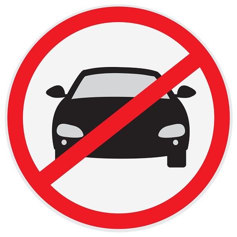 no parking sign, car by Sunshine on @creativemarket No Cars Sign, No Parking Signs, Gestalt Principles, Cars Parking, No Parking Sign, No Parking, Parking Sign, Car Signs, Parking Signs