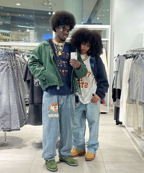 Timbs Outfit, Streetwear Couple, Street Style Outfits Casual, Couple Fits, Streetwear Inspo, Earthy Outfits, Streetwear Fits, Outfit Inspo Casual, Streetwear Aesthetic