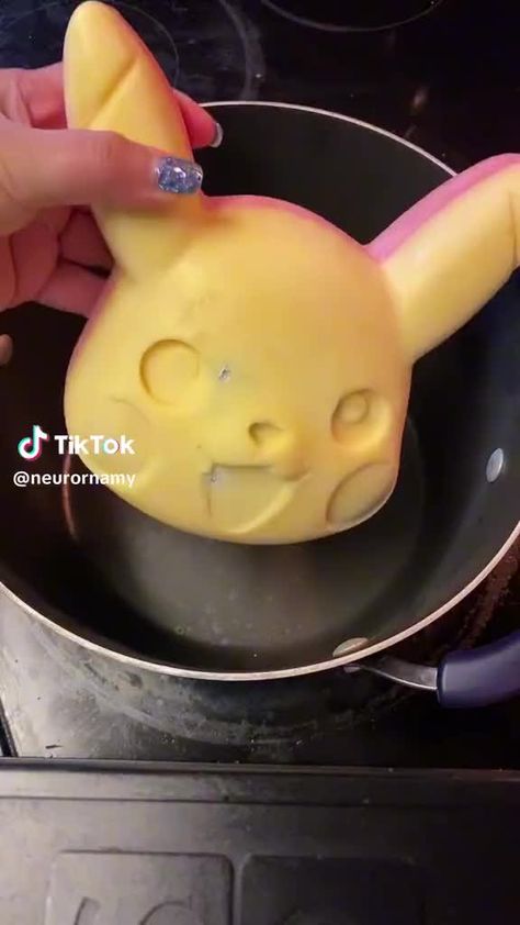 Looking for a unique and fun way to enjoy your wax melts? Look no further than our Giant Pikachu Head Cash Wax Melt instead! This unique and fun wax melt is shaped like the iconic Pikachu character from the popular Pokemon franchise. It's made with high-quality wax and infused with a delightful fragrance that will fill your home with a pleasant aroma. Each Giant Pikachu Head Cash Wax Melt contains either real cash, real gold nuggets, or a combination of both, and also comes with a minimum of a r Cash Wax Melts, Mango Martini, Beer Candle, Candle Surprise, Money Candle, Popular Pokemon, Slime Toy, Black Raspberry Vanilla, Coffee Candle