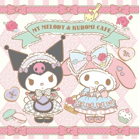 My Melody And Kuromi, Melody And Kuromi, Iphone Background Quote, Cute Pink Background, My Melody Wallpaper, Simple Designs To Draw, Cute Desktop Wallpaper, Sanrio Wallpaper, Hello Kitty Iphone Wallpaper