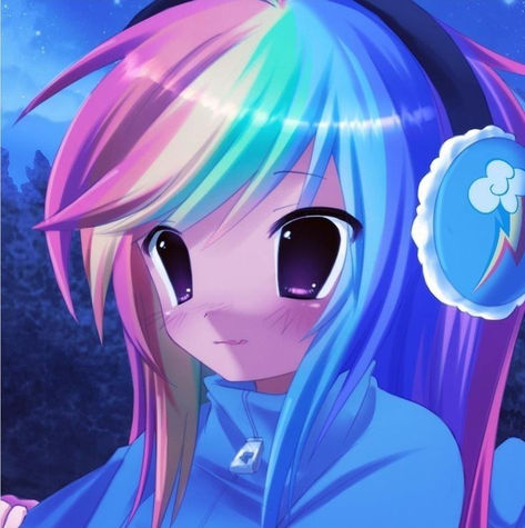 Discord Server, Anime, Hair, Pink, Blue