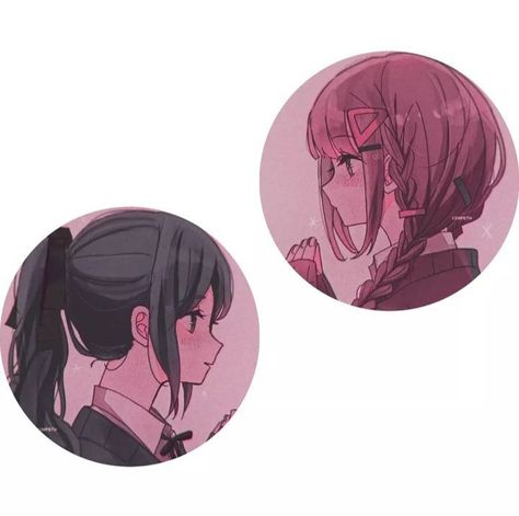 Same Profile Picture For Bff Anime, Profile Picture For 2 Friends Anime, Bestie Matching Prp, Matching Profile For Besties, Best Friends Photos Profile, 2 Li Pp Anime, Matching Insta Pfps For Best Friends, Best Friend Dp Aesthetic Anime, Insta Dp Aesthetic Anime