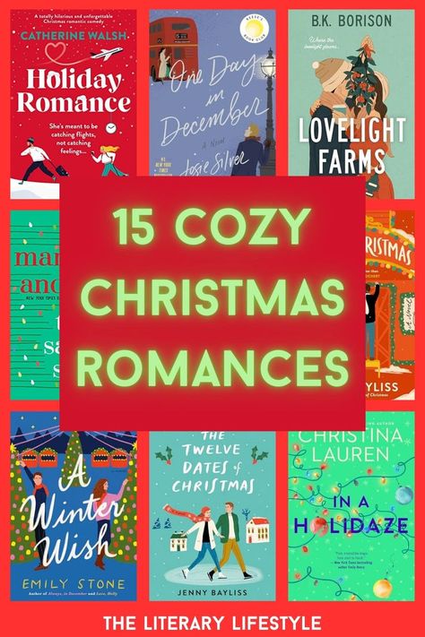 15 cozy christmas romances. Cozy Christmas Reading, Christmas Book Club Books, Spicy Christmas Romance Books, Romance Book Ideas, Christmas Reads, Christmas Romance Books, Holiday Romance Books, Romcom Books, Door Options