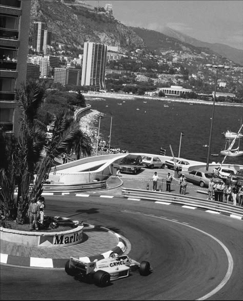 F1 Aesthetic Black And White, Monaco Hairpin, F1 Black And White, Racing Black And White, F1 Race Track, Formula 1 Girls, F1 Monaco, F1 Aesthetic, F1 Race