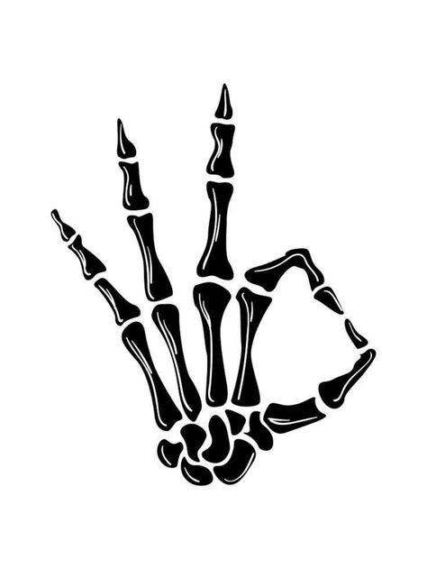 Skeleton Middle Finger, Simple Halloween Decor, Skeleton Finger, Finger Art, Chicano Drawings, Cute Date Ideas, Tutorials Drawing, Skull Hand, Skeleton Hand