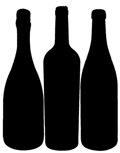 Wine Bottle Images, Beer Cakes, Bottle Silhouette, Free Stencils Printables Templates, Stencils Printables Templates, Mobile Cocktail Bar, Birthday Signs, 40 Birthday, Image Svg