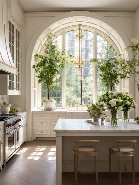 Flower Gardening Ideas, Chateaux Interiors, Flower Tower, Dream Life House, Dream Kitchens Design, Enchanted Home, Flower Gardening, Dream House Rooms, Gorgeous Kitchens