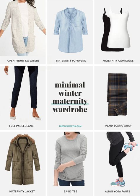 Minimal Winter Maternity Wardrobe Maternity Minimalist Wardrobe, Winter Maternity Capsule, Winter Maternity Capsule Wardrobe, Maternity Capsule Wardrobe Fall Winter, Maternity Fashion Fall/winter, Maternity Winter Fashion, Maternity Winter Outfits, Bussiness Attire, Postpartum Style