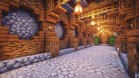 MythicalSausage na Instagramie: „This is one of my favorite Minecraft Tunnel Designs!!! #minecraft #minecraftbuilds #minecrafttunnel #minecraftbuild #minecrafts…” Minecraft Tunnel Ideas, Minecraft Tunnel Designs, Minecraft Indoor Decor, Minecraft Tunnel, Construction Minecraft, Houses Minecraft, Minecraft Decoration, Minecraft Structures, Minecraft Interior Design