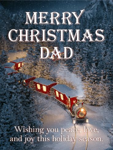 Merry Christmas Dad, Merry Christmas Message, Birthday Reminder, Father Birthday, Merry Christmas Greetings, Birthday Calendar, Beautiful Christmas Cards, Christmas Messages, Christmas Tree Cards