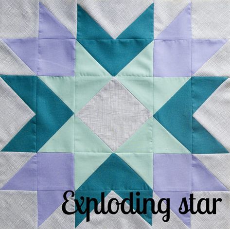 Jacob Ladder, Star Quilt Ideas, Classic Quilt Blocks, Exploding Star, Economy Block, Strawberry Swirl Cheesecake, Puzzle Quilt, Tennessee Waltz, Quilt Easy