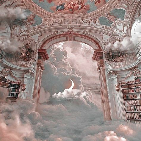 Clouds Icon, Dreamscape Architecture, Aphrodite Aesthetic, Aesthetic Clouds, Clouds Aesthetic, Castle Aesthetic, Ethereal Aesthetic, Royal Aesthetic, Aesthetic Space