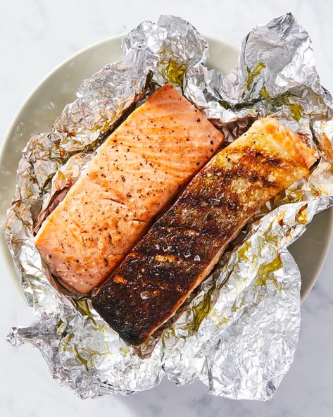 How To Grill Salmon On The Grill, Cooking Salmon On The Grill, How To Cook Salmon On The Grill, Salmon On The Grill Recipes, Best Way To Grill Salmon, Salmon On The Bbq, Grilled Frozen Salmon Recipes, Salmon Grilled Recipes, How To Season Salmon For The Grill