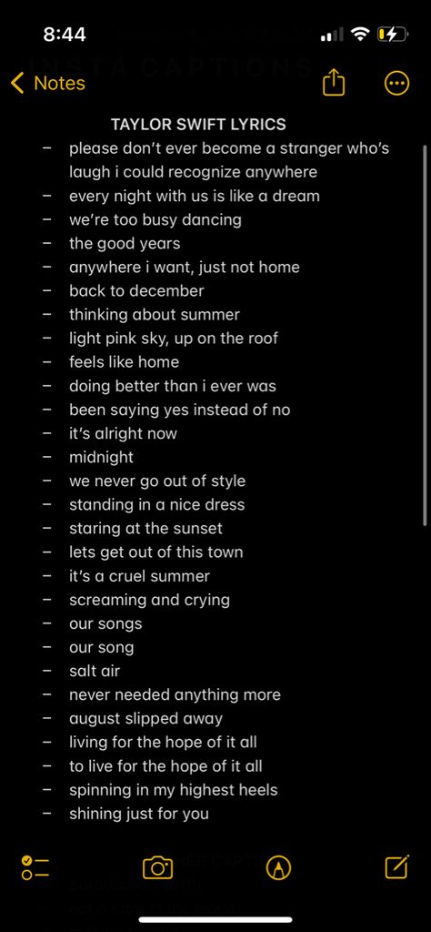 One Year Ago Picture Caption, Ig Captions About Music, Aesthetic Music Captions For Instagram, Music Bios For Instagram, Class Of 2023 Captions, Cute Taylor Swift Captions, Music Quotes For Instagram Bio, Ig Captions After Not Posting, Band Captions For Instagram