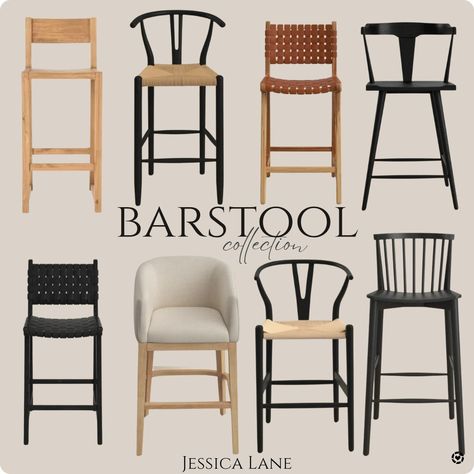 Traditional Bar Stools, Traditional Bar Stool, Steel Bar Stools, White Modern Farmhouse, Open Concept Kitchen Living Room, Classic Bar, Living Room Bar, Stools For Kitchen Island, Bar Height Stools