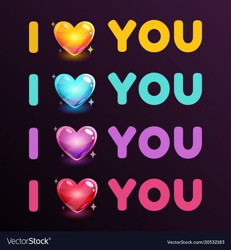 L Love You Images, We Love You, True Love Images, Neon Vector, Live And Learn Quotes, Love Speech, Heart Neon, I Love You Signs, I Love You Honey