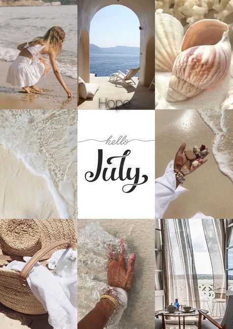 Hello July Wallpapers, July Aesthetic, Cute Images For Wallpaper, Monthly Quotes, Hello July, Caption Ideas, Summer Things, Instagram Creative Ideas, Good Morning Flowers Gif