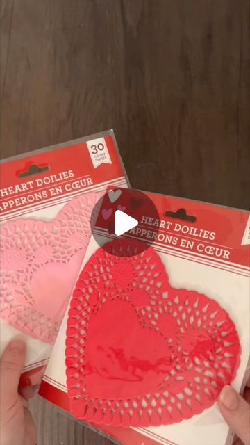 Emily Millsaps | Posie Lane on Instagram: "Making Envelopes out of Heart Doilies from Dollar Tree : I made this Valentine’s Day surprise for my kids. I made 14 envelopes from the paper heart doilies & added a note with something I loved about them to each envelope. I hung the envelopes to jute cord from Dollar Tree with mini clothes pins I’d grabbed last year at Pop Shelf. I then hung the cord from their doorway so they woke up to them one morning. #valentinesday2024 #giftideas #valentines #dollartree #dollartreediy #diy #craft #crafts #dollartreecrafts #hearts #doilies #valentinesday" Valentines Crafts With Doilies, Valentine Doily Craft For Kids, Envelopes From Heart Doilies, Paper Doily Crafts Valentine Heart Cards, Heart Doilies Valentines Day, Pop Shelf, Making Envelopes, Heart Doilies, Kids Clothes Diy