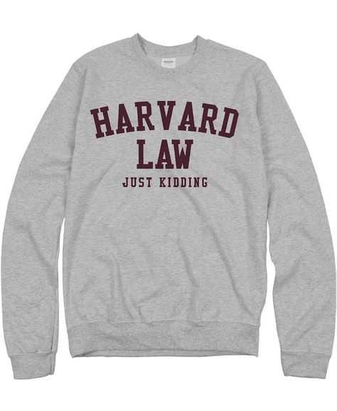 University Hoodies, Fedora Fashion, Harvard Sweatshirt, Funny College, Madam Secretary, Harvard Law, College Sweatshirt, Custom Sweatshirts, Couple Halloween