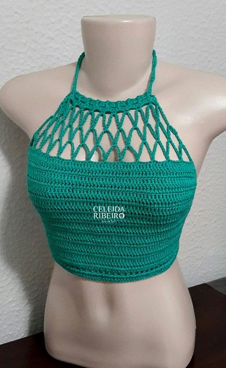 Crochet Top Step By Step, Diy Crochet Cardigan, Crochet Bra Top, Crochet Beach Wear, Crochet Top Dress, Crochet Bra, Crochet Ladies Tops, Crochet Swimwear, Crochet Tops Free Patterns