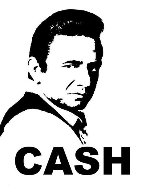 Johnny Cash Drawing, Cash Drawing, Johnny Cash Art, Rock N Roll Art, Record Art, Laser Art, Wood Burning Patterns, Country Rock, Silhouette Stencil