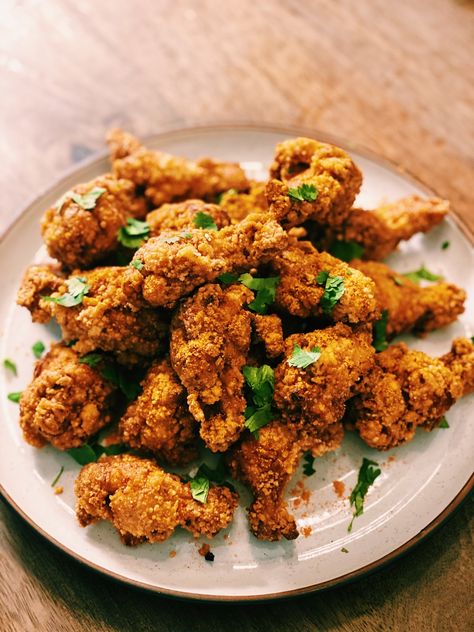 Taiwanese Fried Chicken Recipe, Taiwanese Fried Chicken, Sweet Potato Flour, Tiffy Cooks, Japanese Fried Chicken, Ginger Beef, Walnut Shrimp, Chinese Cooking Wine, Honey Walnut Shrimp