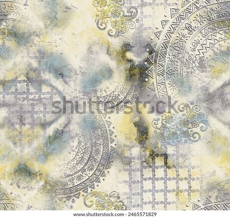 Ajrakh Pattern Block Print Pattern Batik Stock Illustration 2465571829 | Shutterstock Negative Pattern, Ajrakh Pattern, Pattern Batik, Block Print Pattern, Ajrakh Prints, Textile Prints Design, Print Design Pattern, Prints Design, Channel Art