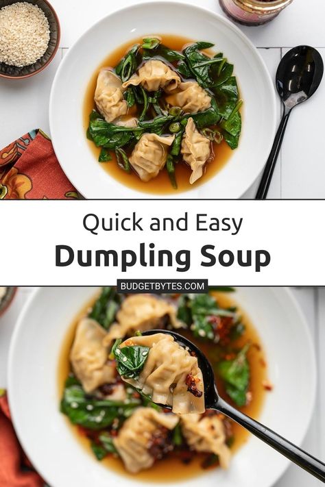 Dinner Recipes Asian, Asian Recipes Easy, Budget Bites, Soup Asian, Light Eating, Garlic Parmesan Fries, Easy Dumplings, Boneless Chicken Wings, Asian Soups