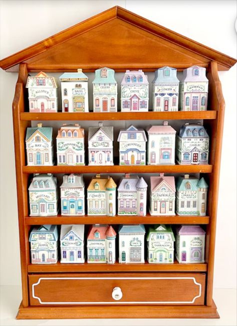 Lenox Spice Village Jars and … curated on LTK Lenox Spice Village, Spice Village, Lenox Village, Coastal Village, Kitchen Decoration, Spice Jars, Fine Porcelain, Vintage Kitchen, Tree House