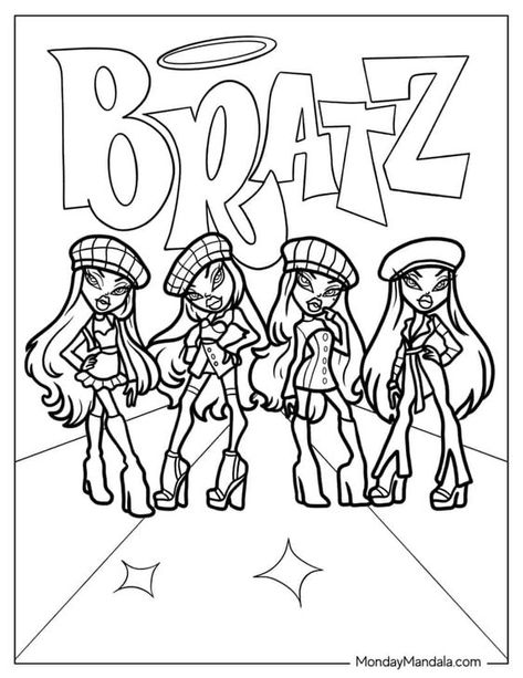 29 Bratz Coloring Pages (Free PDF Printables) Coloring pages #coloringpages Coloring page #coloringpage Adult Coloring pages #adultcoloringpages Coloring pages adult #coloringpagesadult Coloring books #coloringbooks 14.563 Bratz Coloring Pages Free Printable, Y2k Coloring Pages Bratz, Girly Coloring Pages Aesthetic, Baddie Coloring Pages Printable, Y2k Coloring Pages People, Y2k Coloring Pages Aesthetic, Winx Coloring Pages, Bratz Coloring Pages, Baddie Coloring Pages