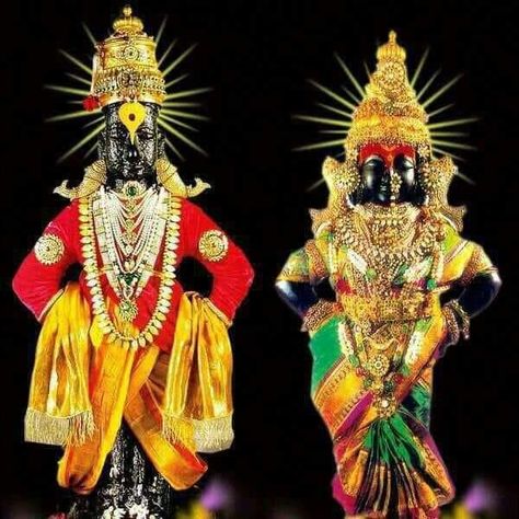 Vitthal Rakhumai Images, Vithoba Rakhumai, Bodhi Tree Art, Divine Couple, Disco Background, All God Images, Shri Hari, Ganesh Lord, Radhe Krishna Wallpapers