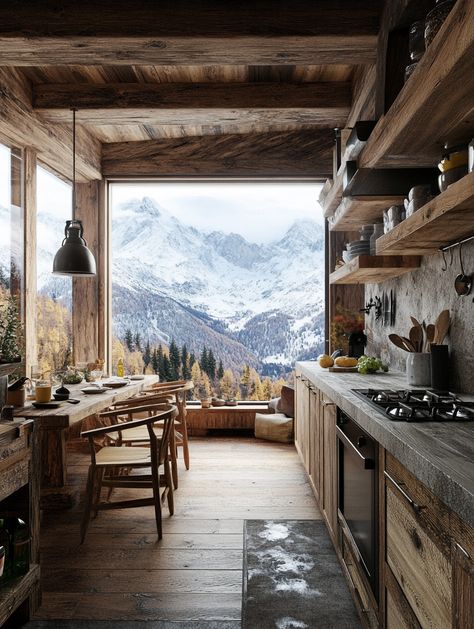 Just amazing... A Frame Cabin Aesthetic, Cabin Life Aesthetic, Aspen Chalet, 2 Story Cabin, Alpine Cabin, Colorado Cabins, Aspen House, Cabin Trip, Cabin Aesthetic