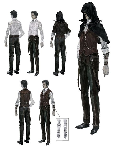 Foreign Attire from Bloodborne Bloodborne Foreign Set, Bloodborne Outfits Female, Bloodborne Outfits Concept Art, Bloodborne Fashion Aesthetic, Bloodborne Armor Sets, Bloodborne Costume, Bloodborne Clothes, Bloodborne Fashion, Bloodborne Armor