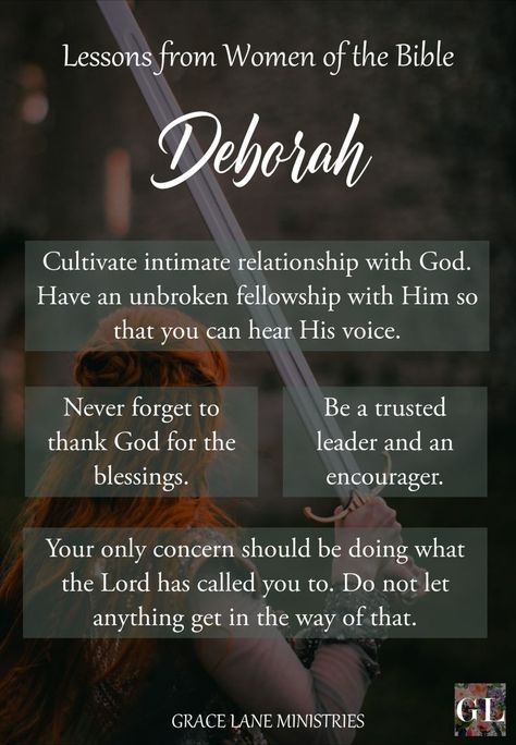 Lessons from the Women of the Bible 
Deborah : Judges 4 and 5
Here are a few lessons that can be learnt from the life of Deborah. Deborah From The Bible, Deborah In The Bible, Bible Verse Vinyl, Bible Quotes For Women, Biblical Women, Women In The Bible, Womens Bible, Learn The Bible, Women Of The Bible