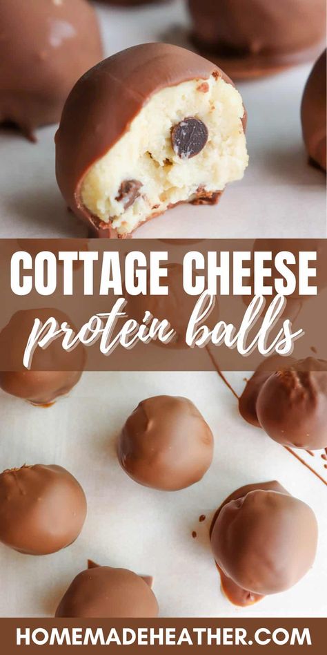 These are the ultimate cottage cheese protein balls! Packed with protein and cookie dough flavor, for a satisfying snack or energy boost. 5 Ingredient Protein Balls, Healthy Protein Snacks Low Carb, Protein Balls With Oat Flour, Cookie Dough Power Balls, Homemade Protein Bites, School Friendly Protein Balls, Healthy Trail Mix Recipes Protein, Macro Protein Balls, Bariatric Protein Balls