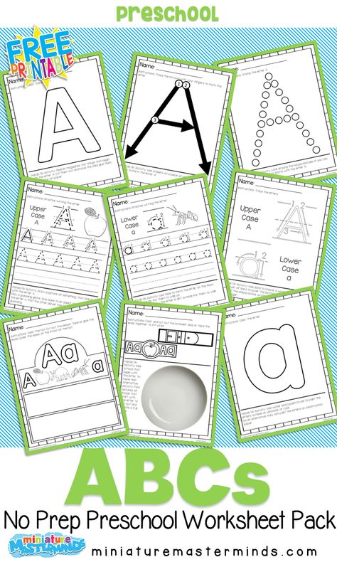 Free Printable Preschool Alphabet Workbook Letters For Preschoolers Free Printable, Kindergarten Workbook Free Printable, Letter A Free Printable Worksheets, Preschool Workbook Free Printable, Spring Alphabet Letters Free Printable, Prek Printables Free, Abc Printables Free Preschool Alphabet Activities, Letter A Free Printable, Alphabet Letters To Print Free Printable